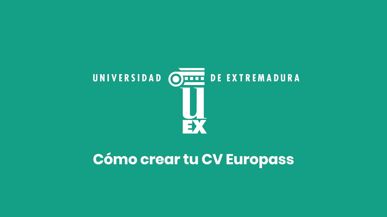 ¡Cómo crear tu Curriculum Vitae con Europass!