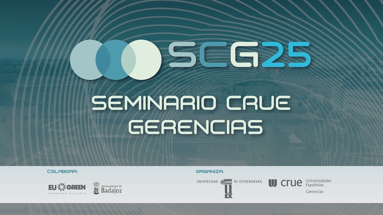 ¡Ven al Seminario CRUE de Gerencias 2025!