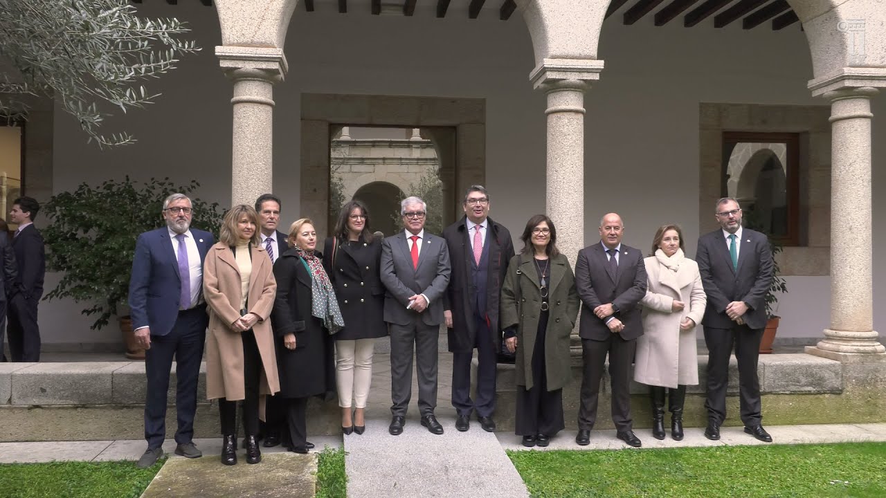 Toma de posesion de Pedro Fernández Salguero como rector de la UEx