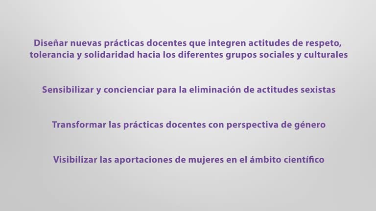 Grupo de Transformación de la Docencia Universitaria para la Igualdad de Género