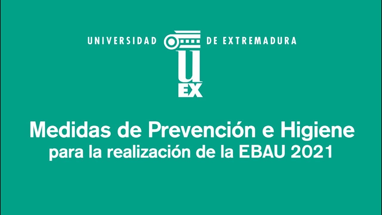 EBAU 2021 Medidas de Prevención frente al COVID-19