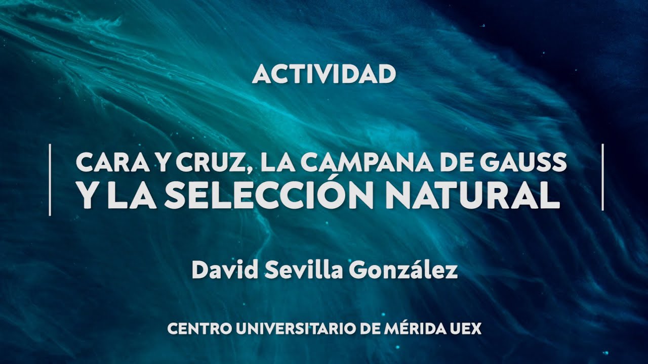 Cara y cruz, la campana de Gauss y la selección natural