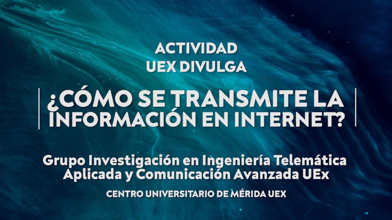 ¿Cómo se transmite la información en Internet?
