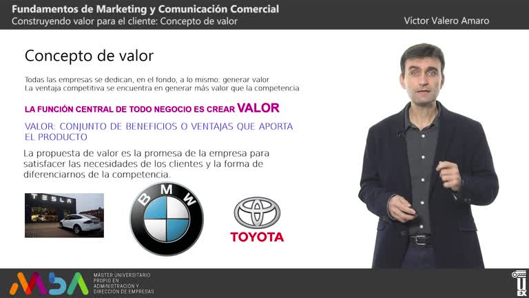Vídeos Fundamentos de marketing y comunicación comercial